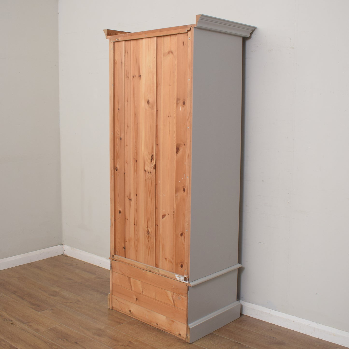 Painted Pine Double Wardrobe