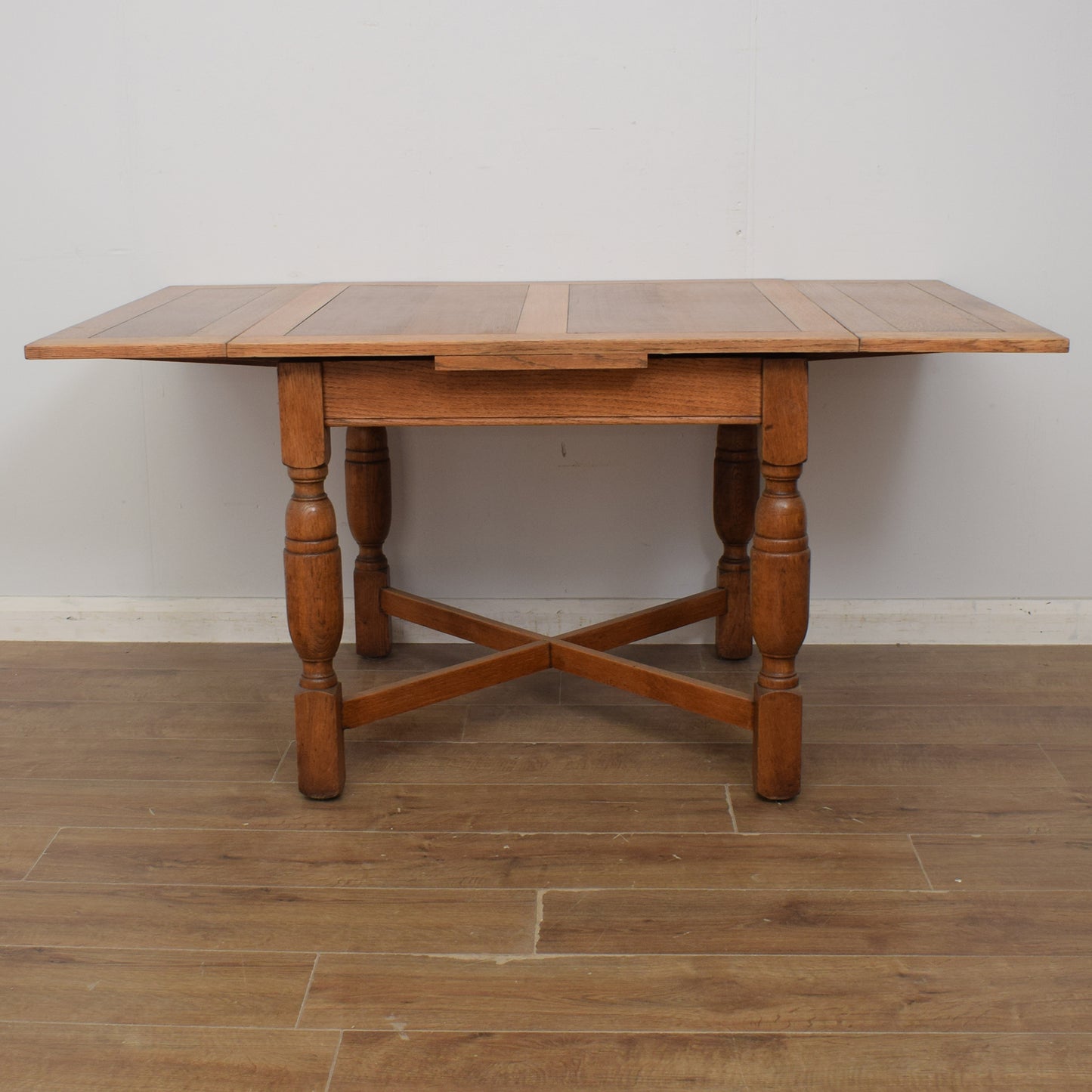 Draw-Leaf Table and Four Chairs