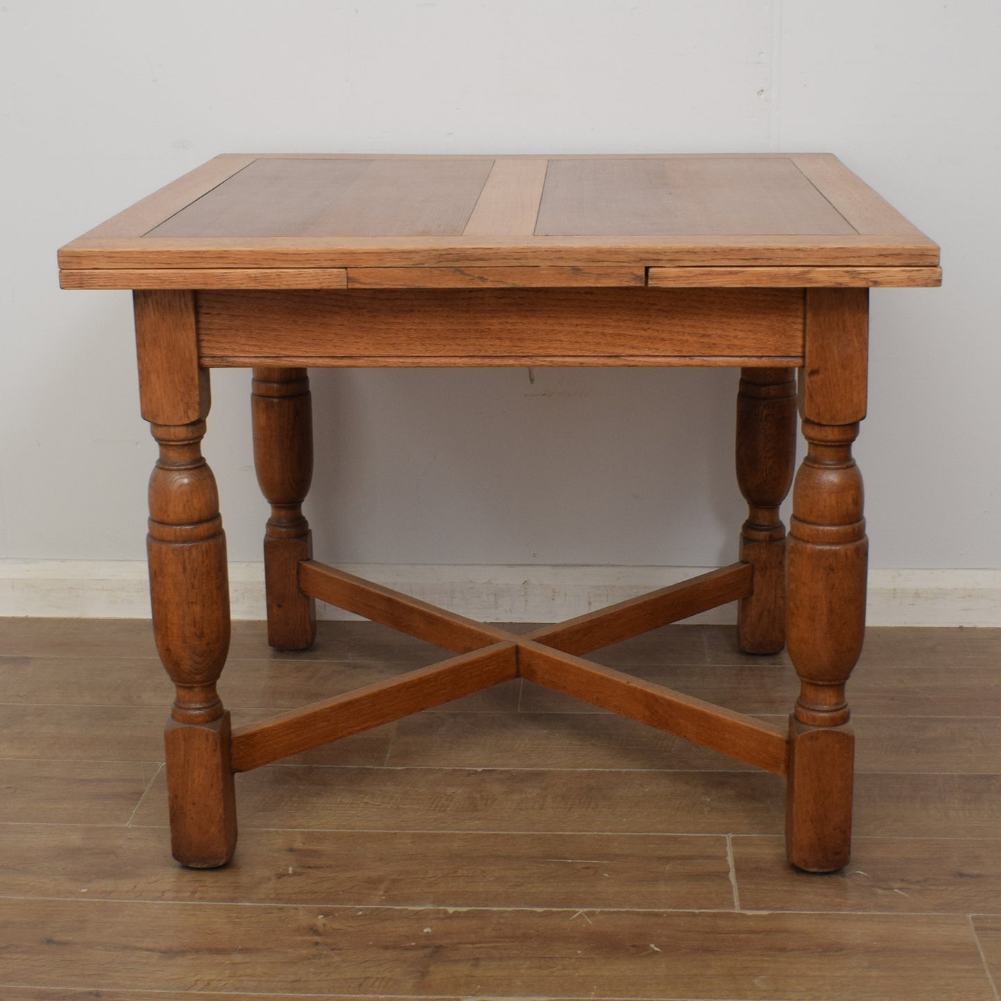 Draw-Leaf Table and Four Chairs