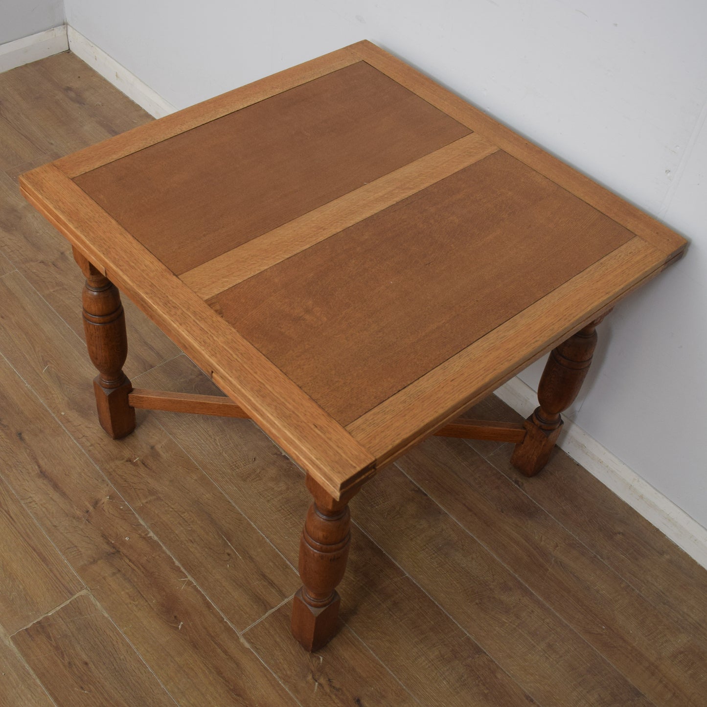 Draw-Leaf Table and Four Chairs