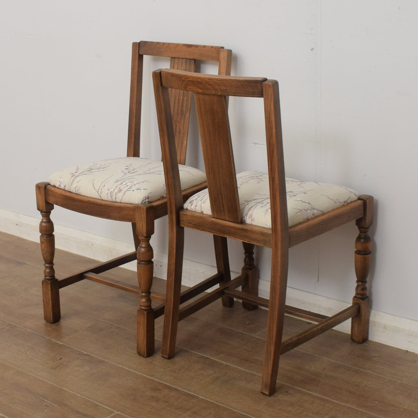 Draw-Leaf Table and Four Chairs