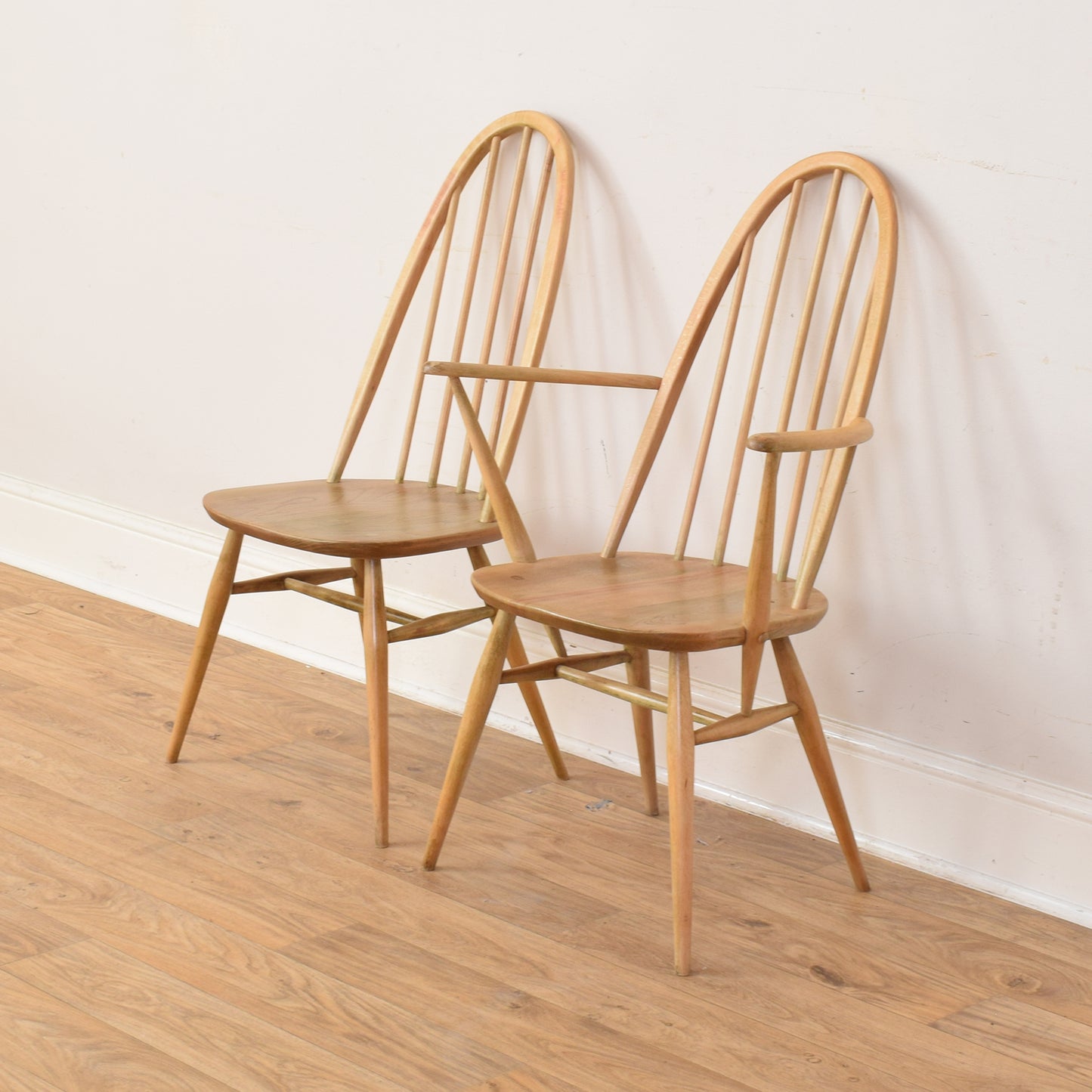 Ercol Table And Eight Chairs