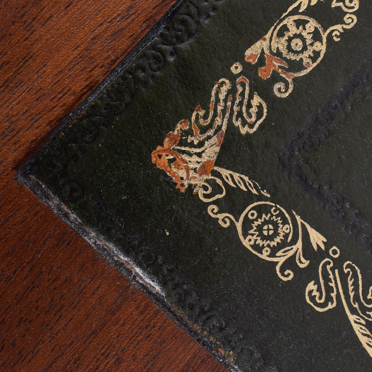 Leather Top Pedestal Desk