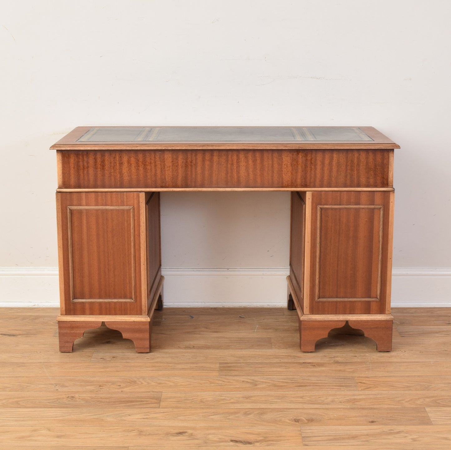 Leather Top Pedestal Desk