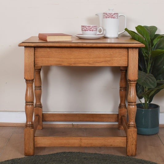 Oak Side Table