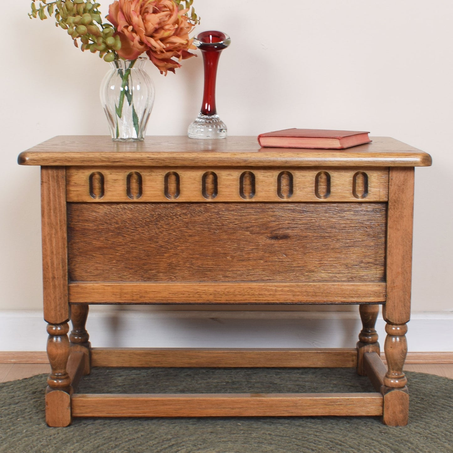 Oak Craft Box / Coffee Table