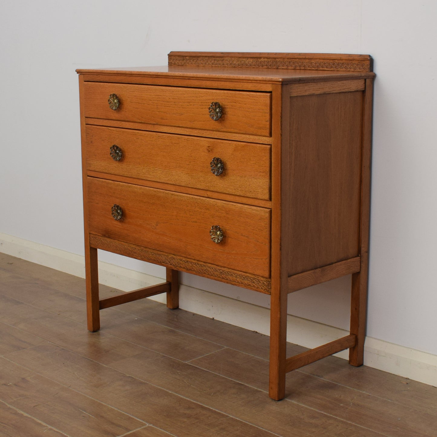 Restored Oak Chest of Drawers