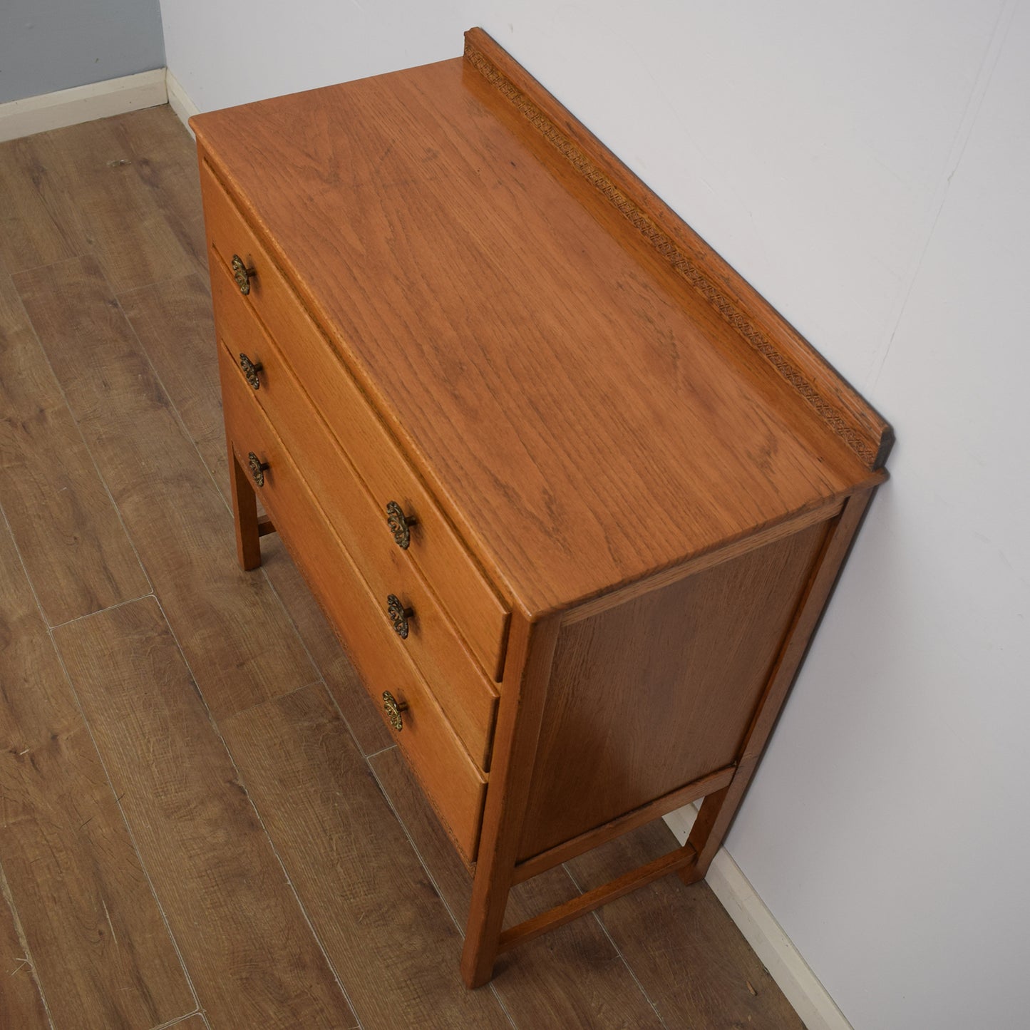 Restored Oak Chest of Drawers