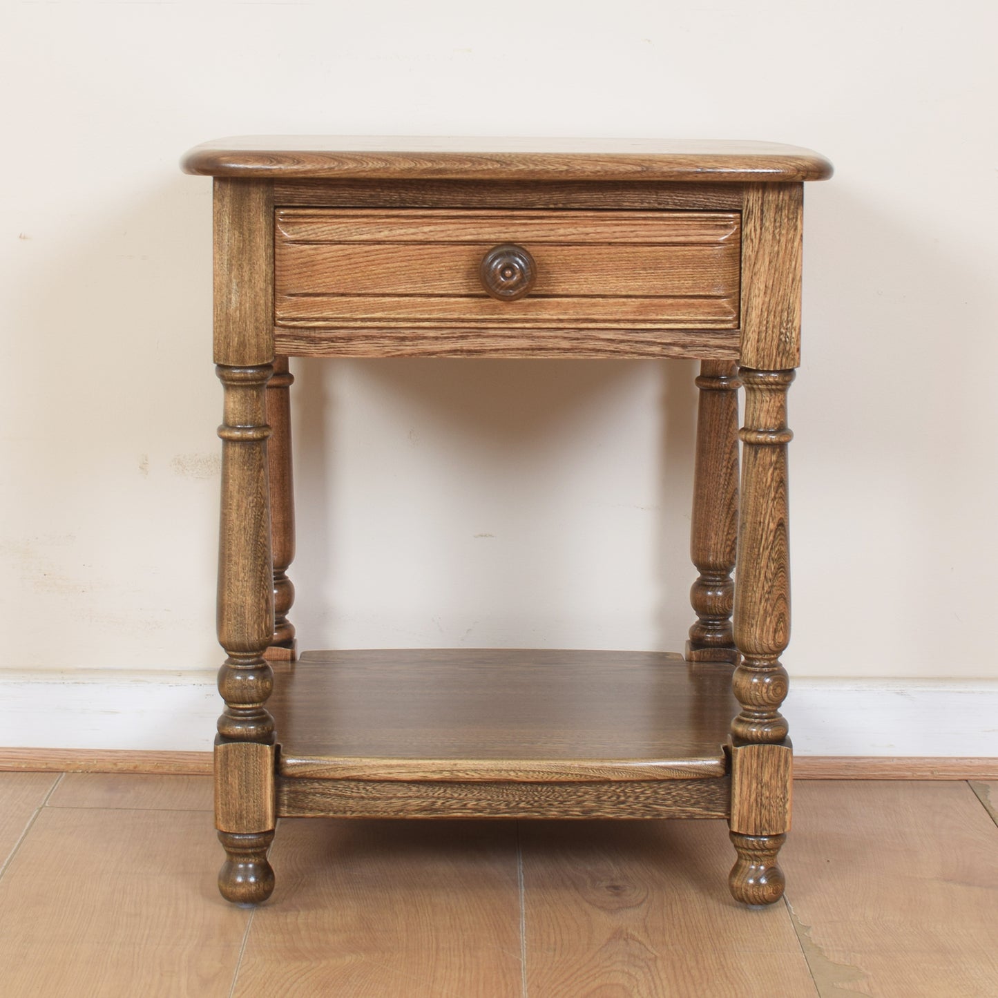 Ercol Side Table With Drawer