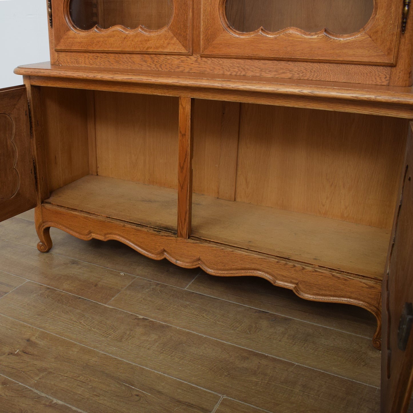 French Oak Vitrine