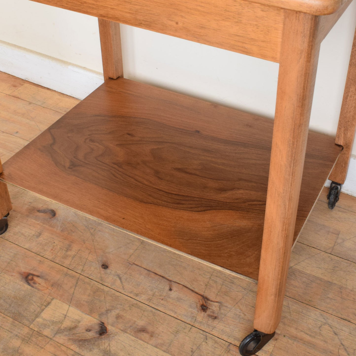 Restored Mahogany Tea Trolly