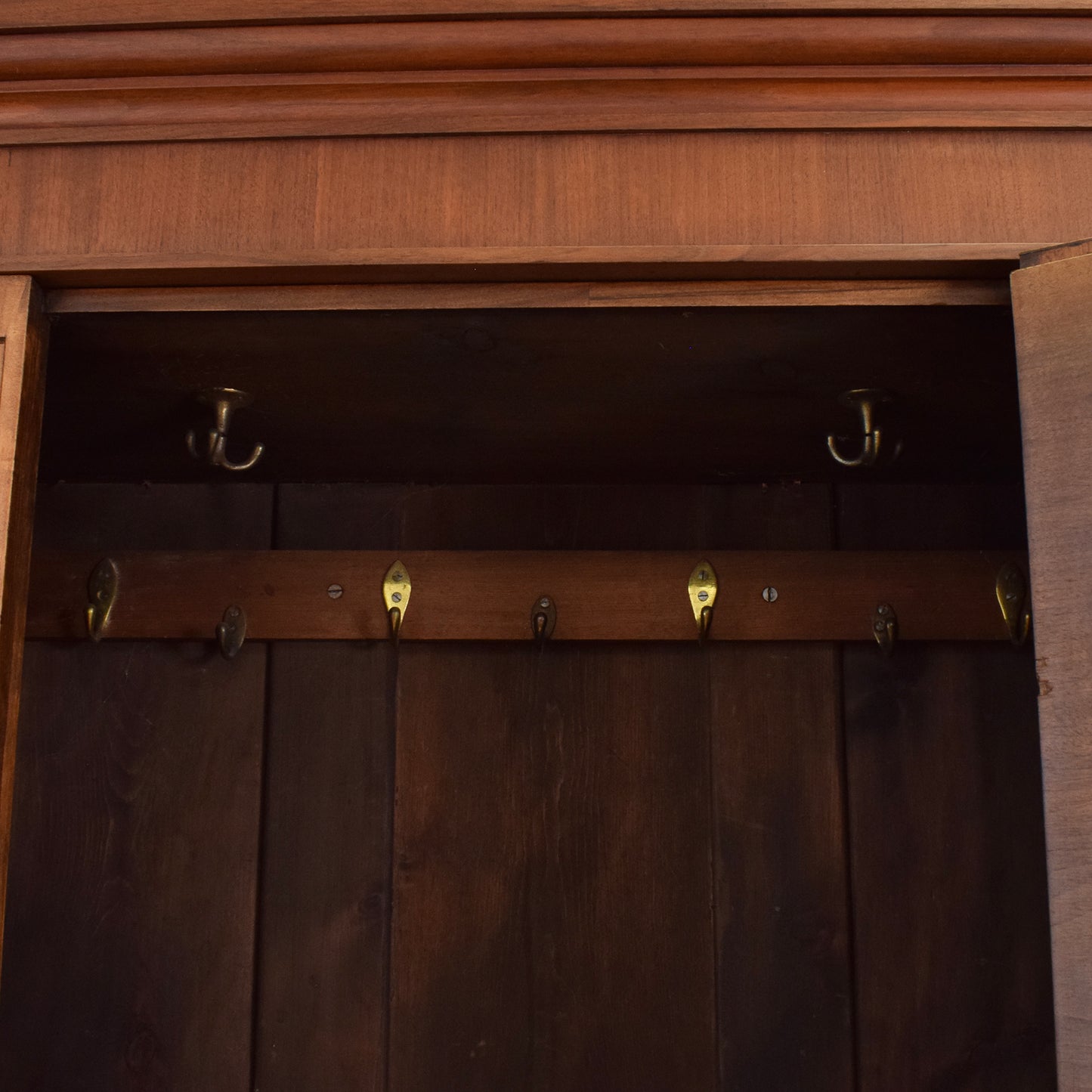Large Mahogany Hallrobe