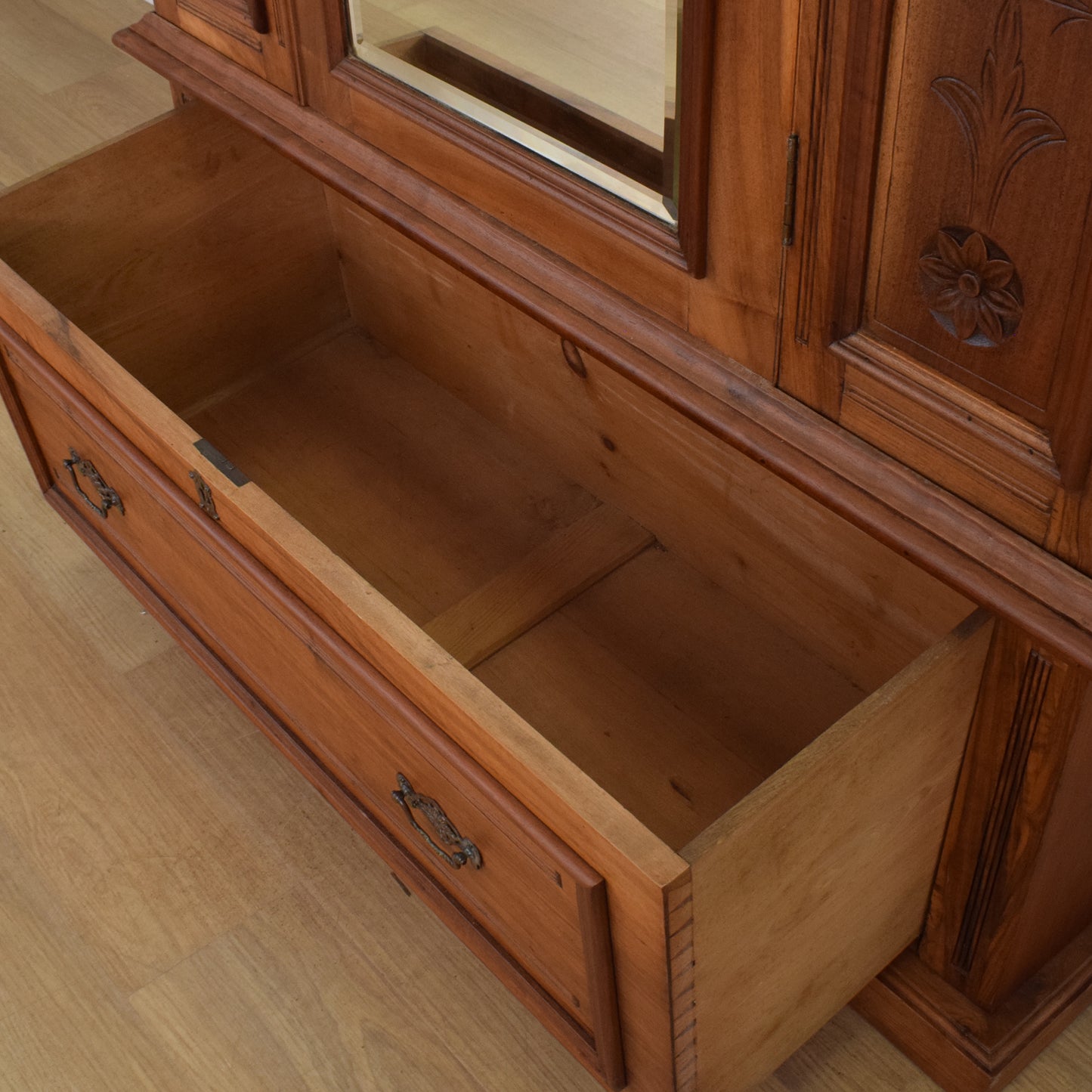 Large Mahogany Hallrobe