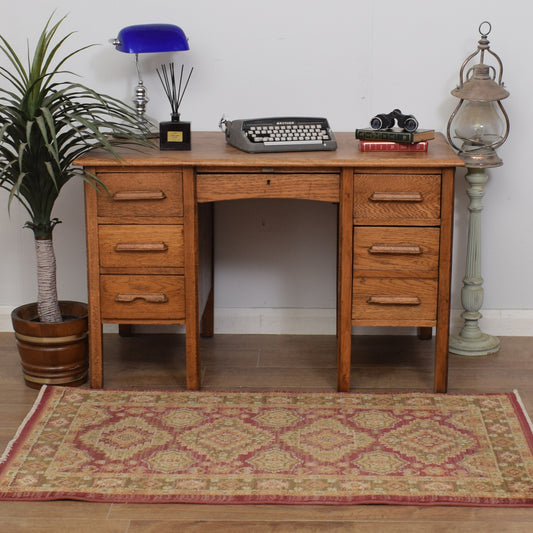 Restored Oak Desk