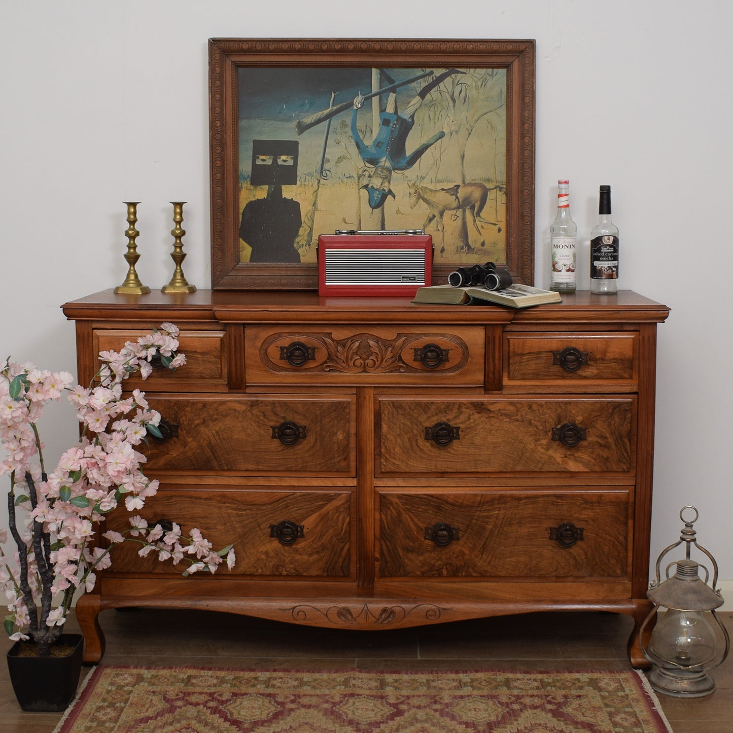 Large Mahogany Chest of Drawers