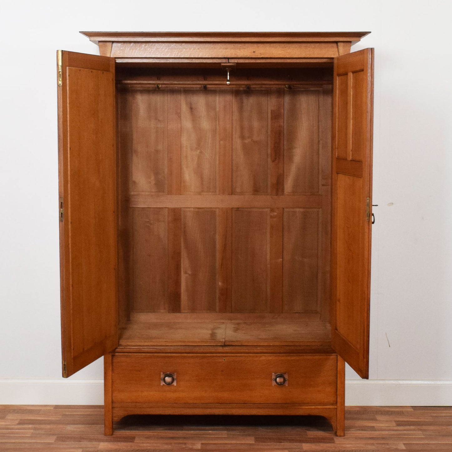Restored Oak Wardrobe