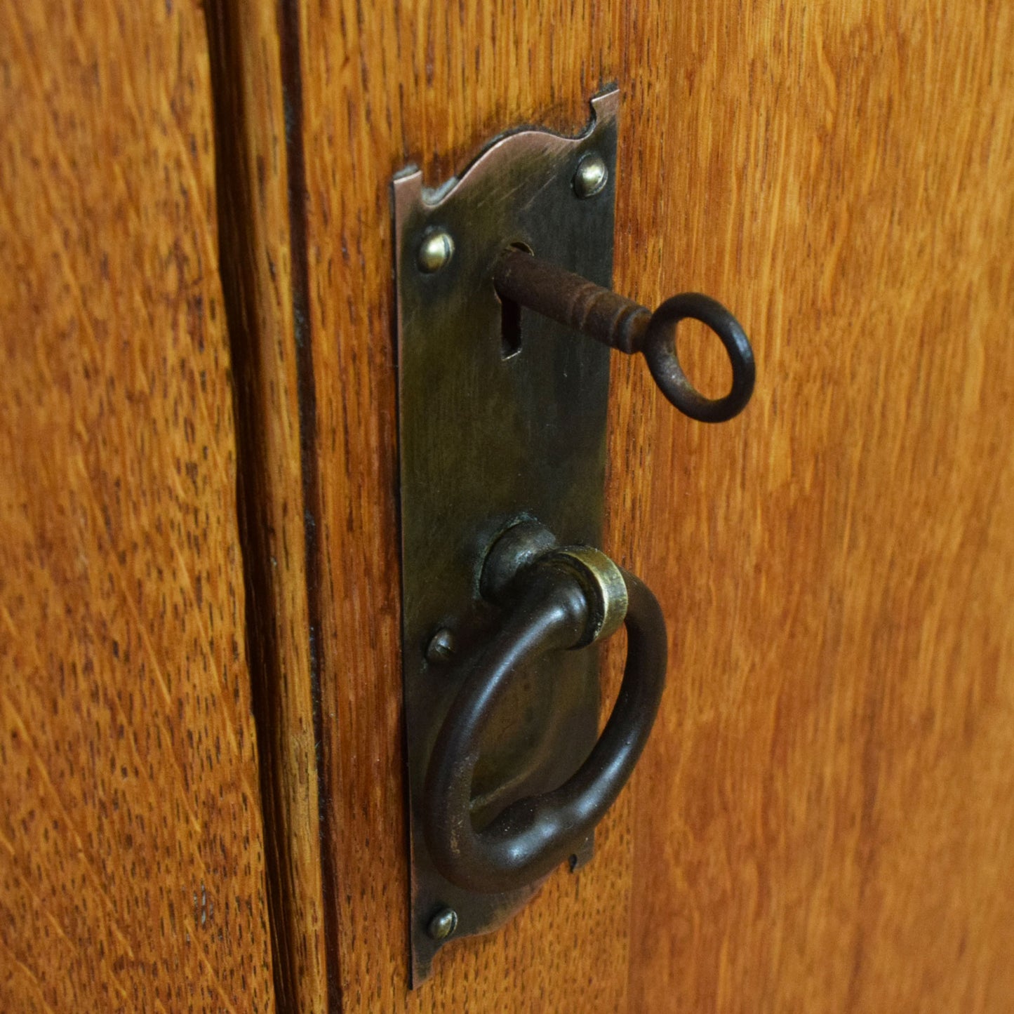 Restored Oak Wardrobe