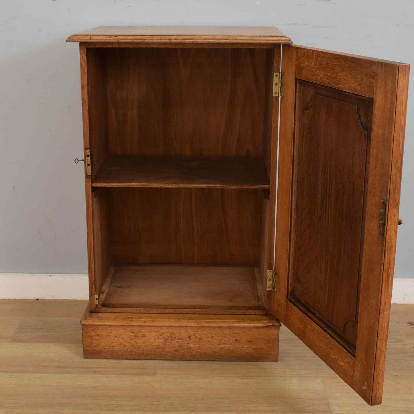 'Green Man' Oak Cabinet