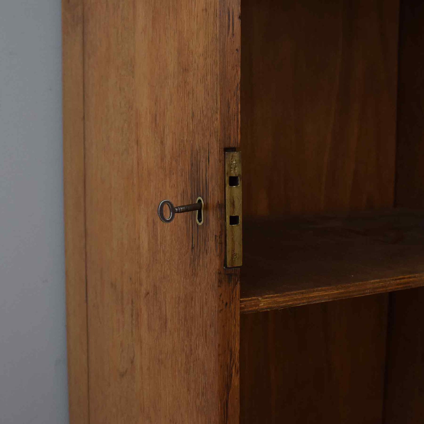 'Green Man' Oak Cabinet