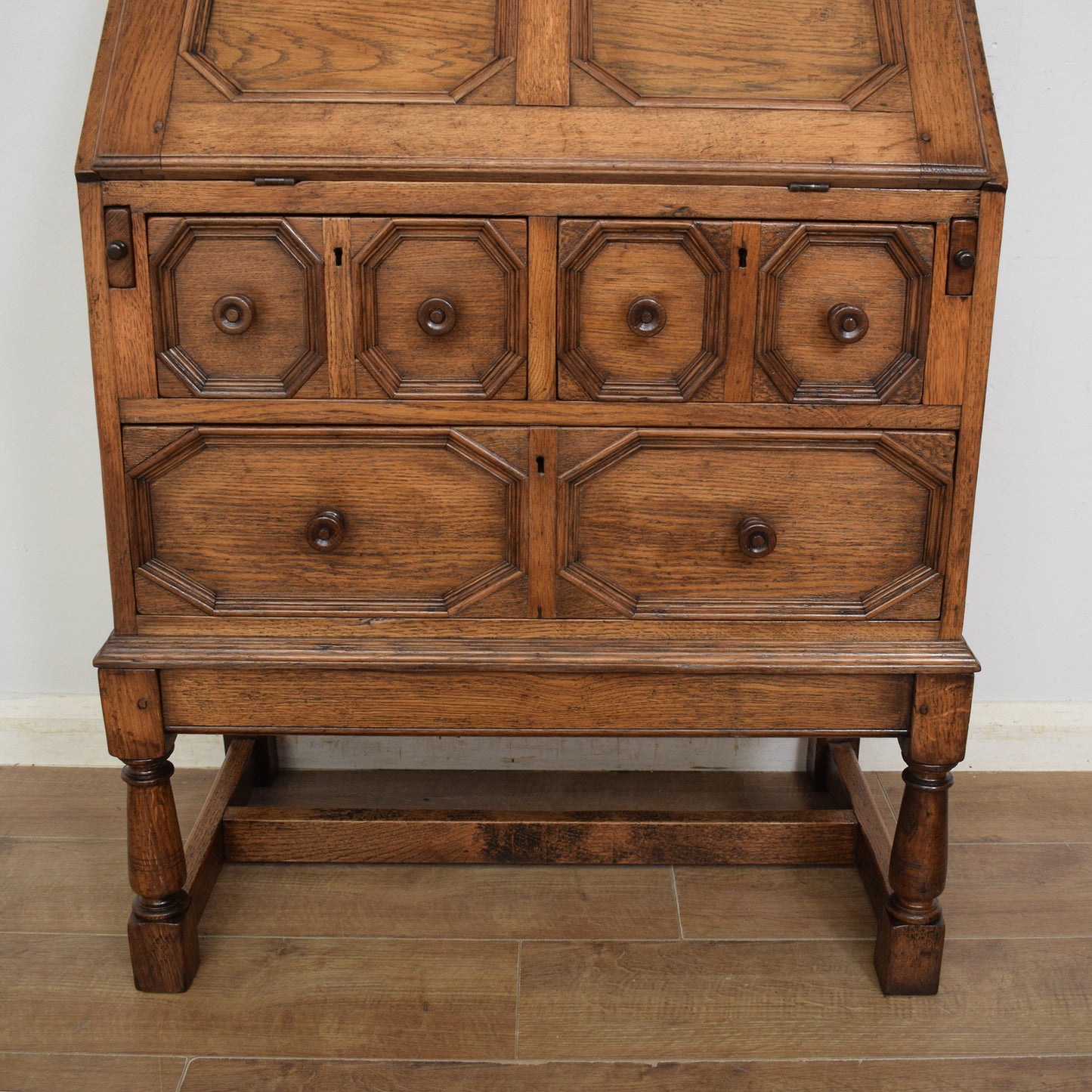 Vintage Oak Bureau