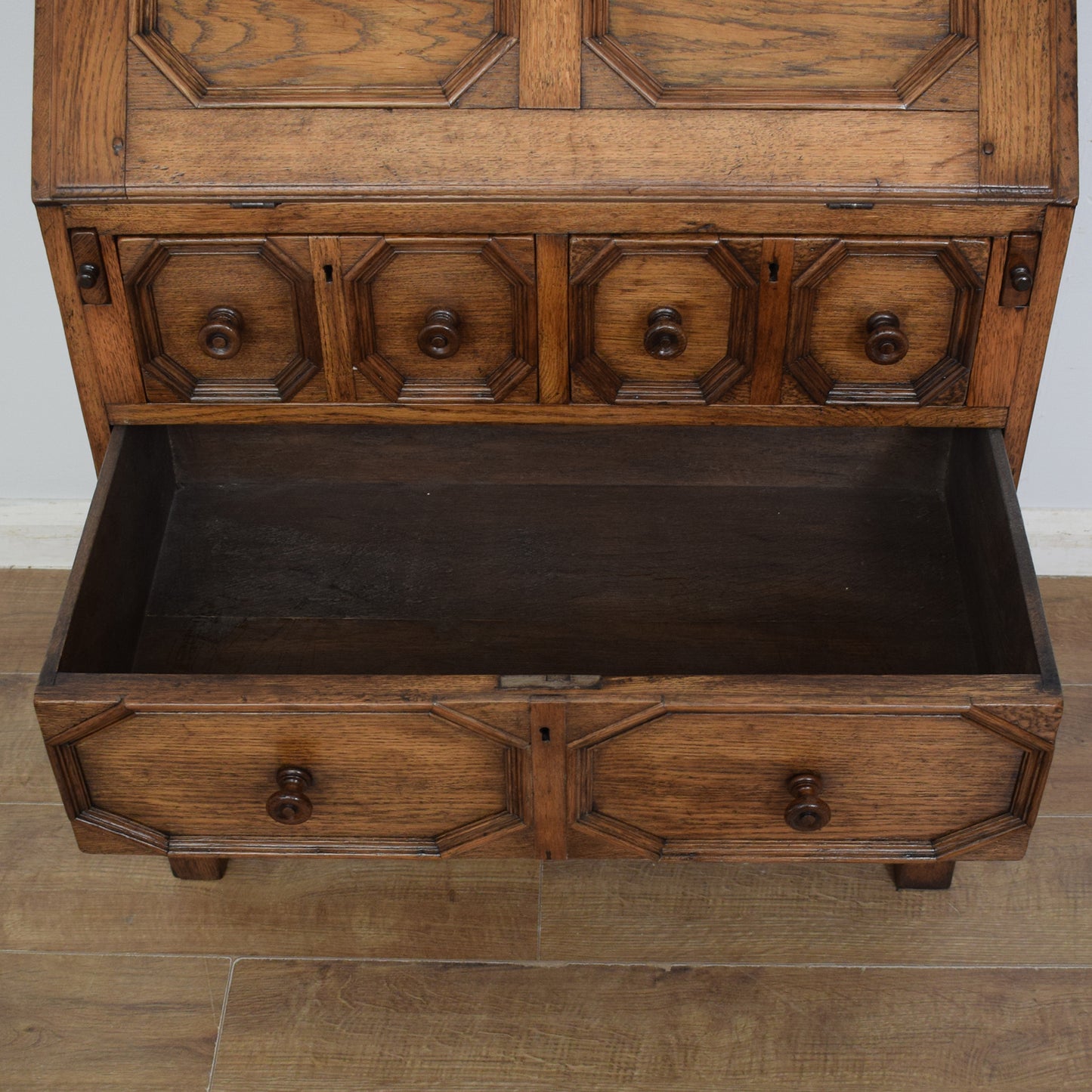 Vintage Oak Bureau