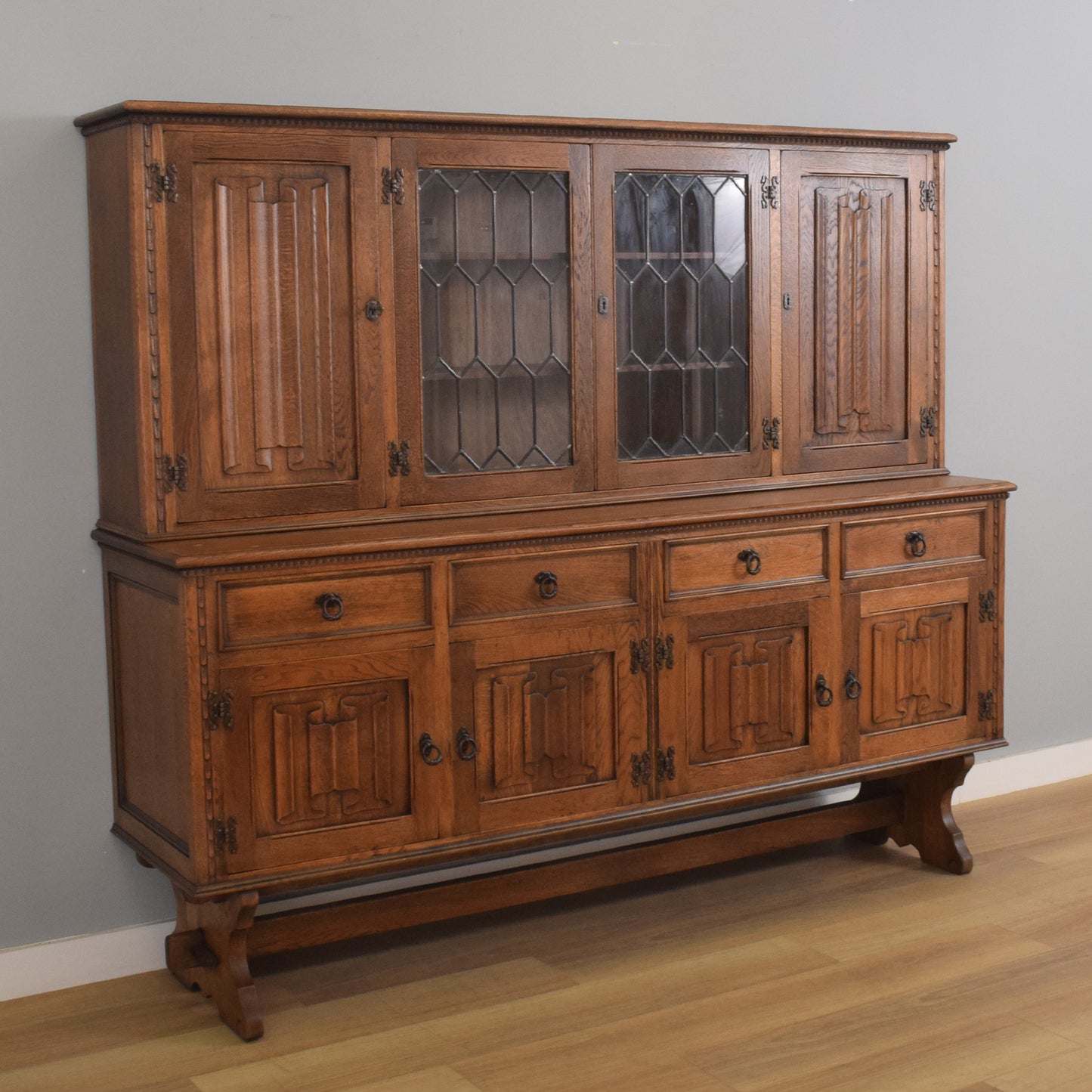 Large Restored Oak Dresser