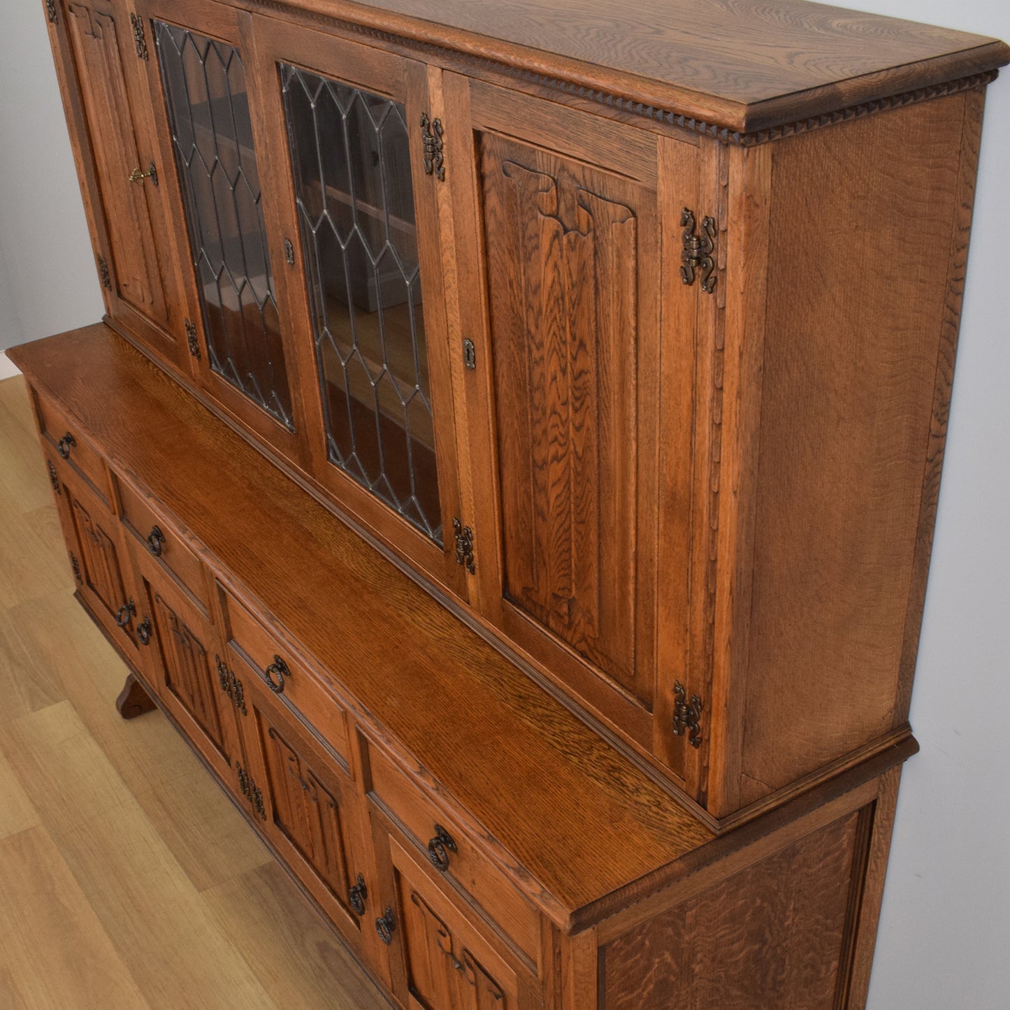 Large Restored Oak Dresser