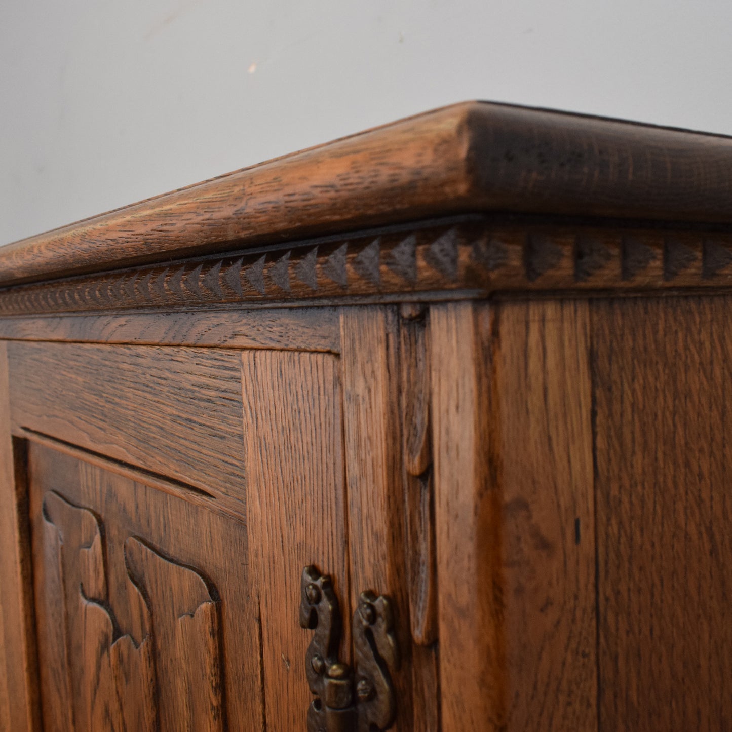 Large Restored Oak Dresser