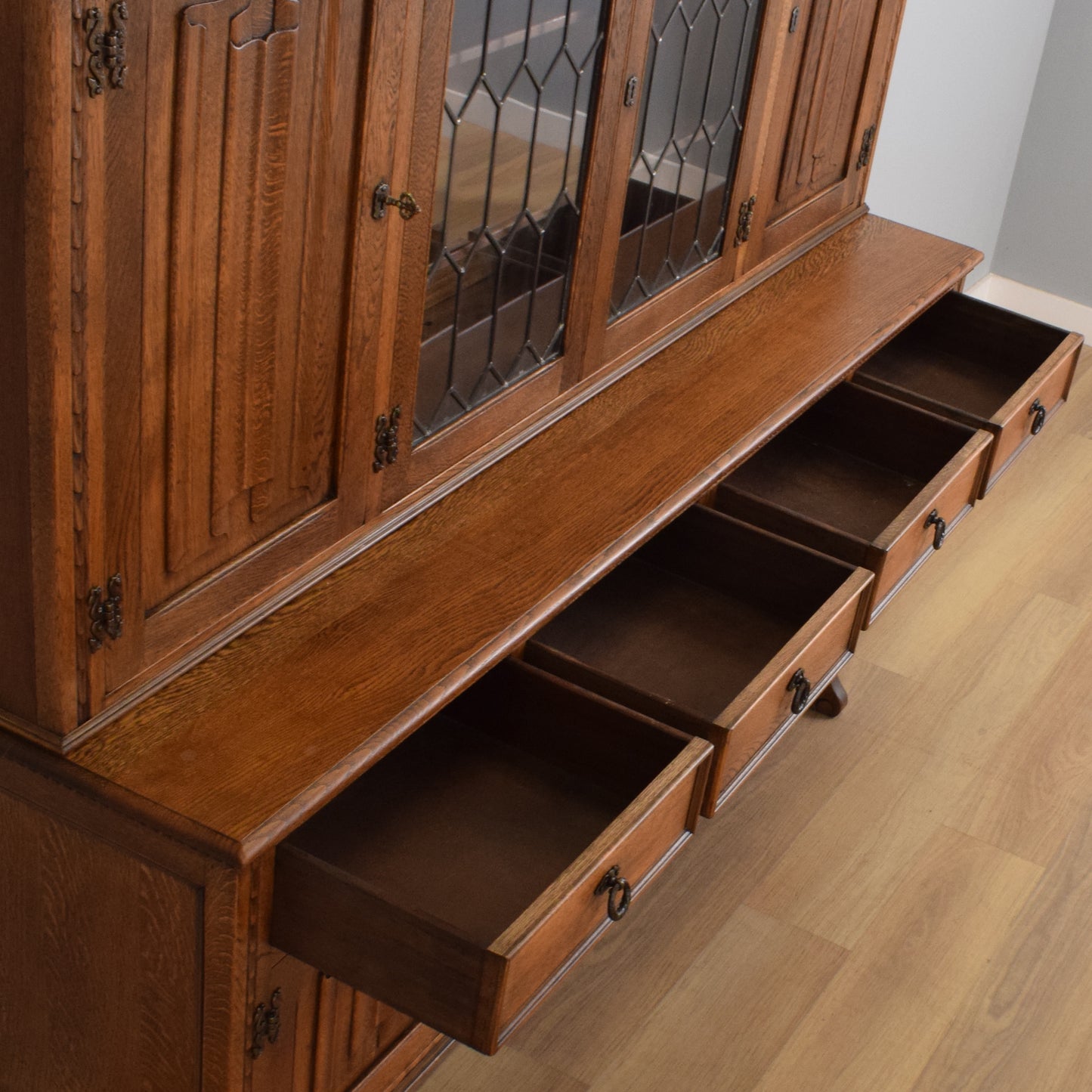 Large Restored Oak Dresser