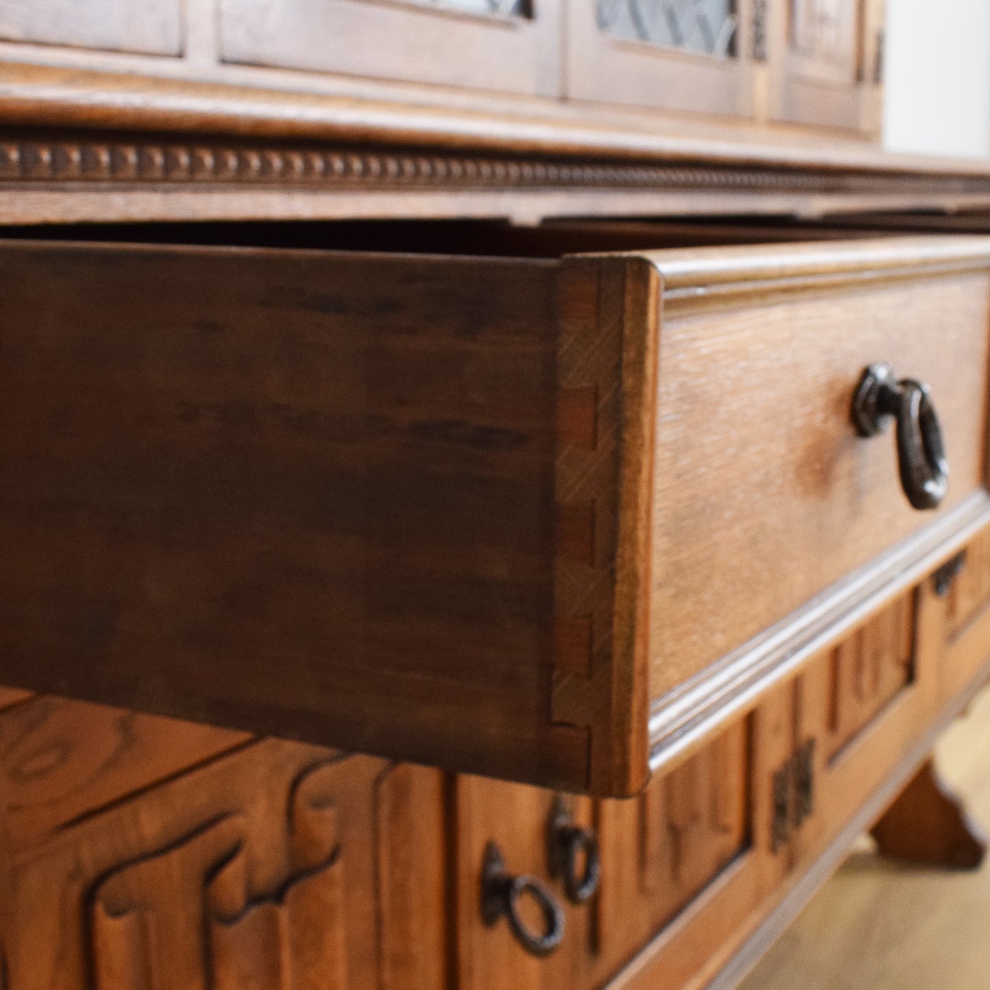 Large Restored Oak Dresser