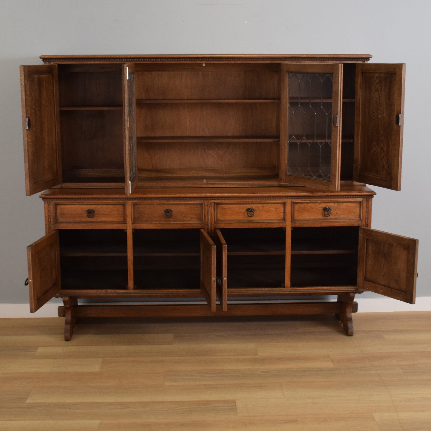 Large Restored Oak Dresser