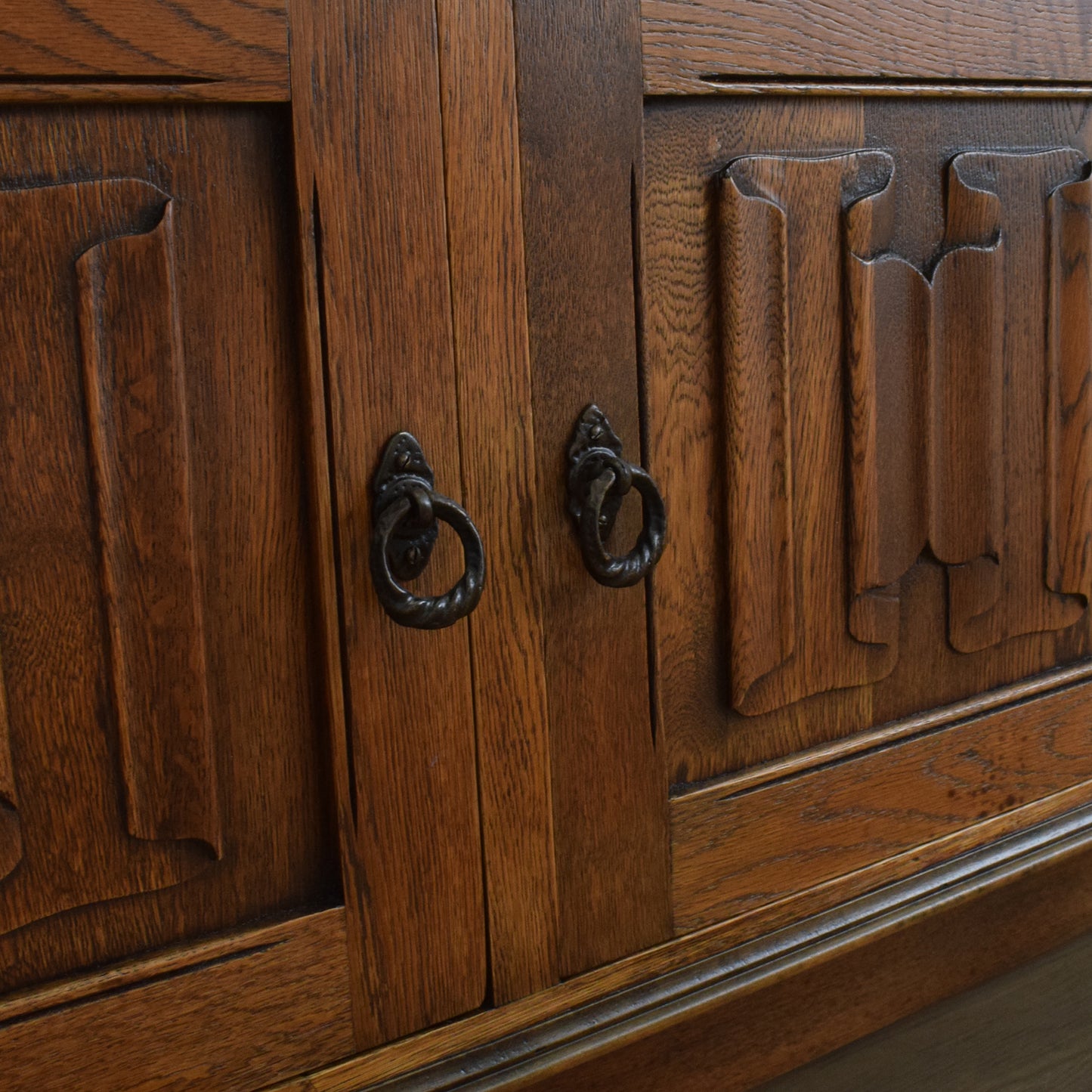 Large Restored Oak Dresser