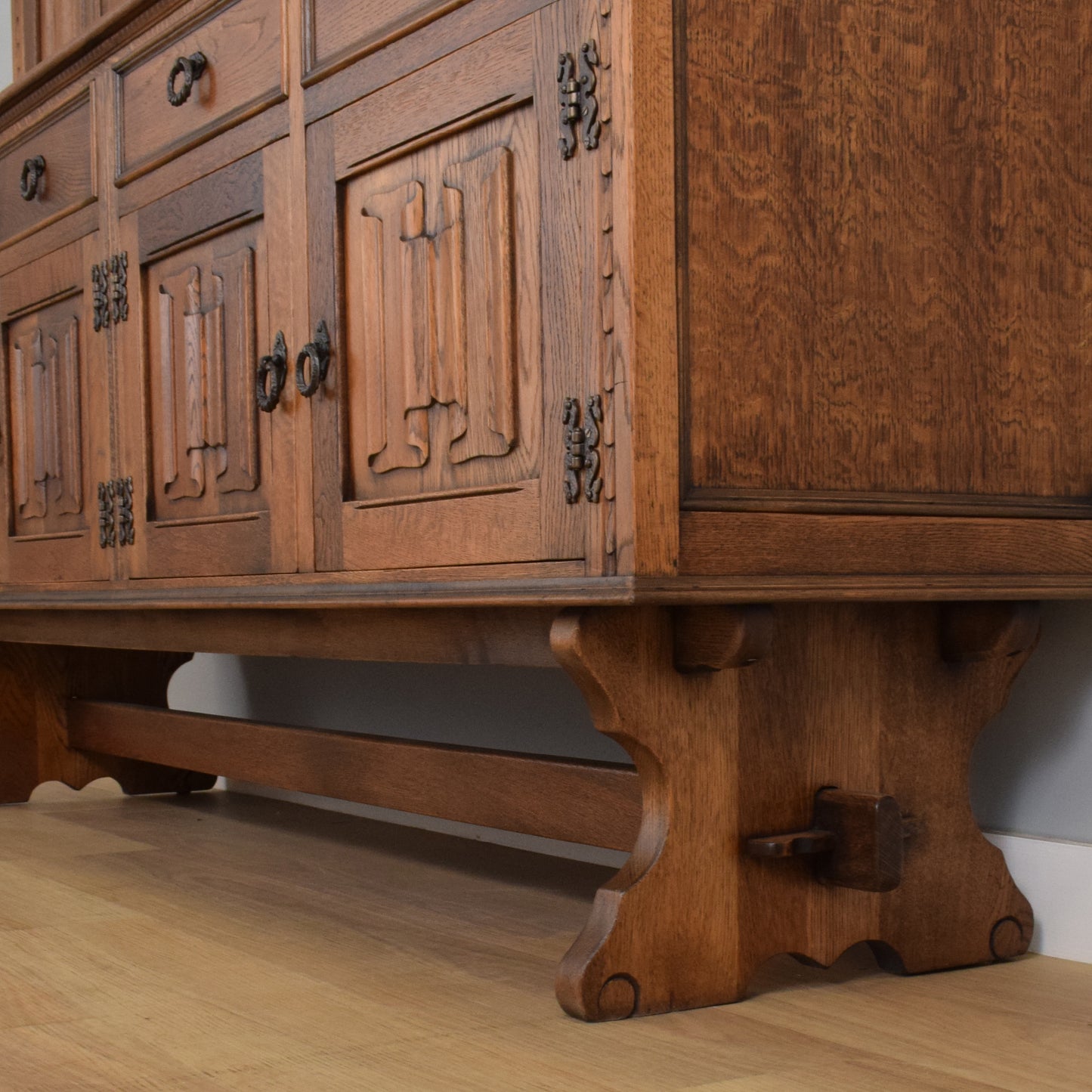 Large Restored Oak Dresser