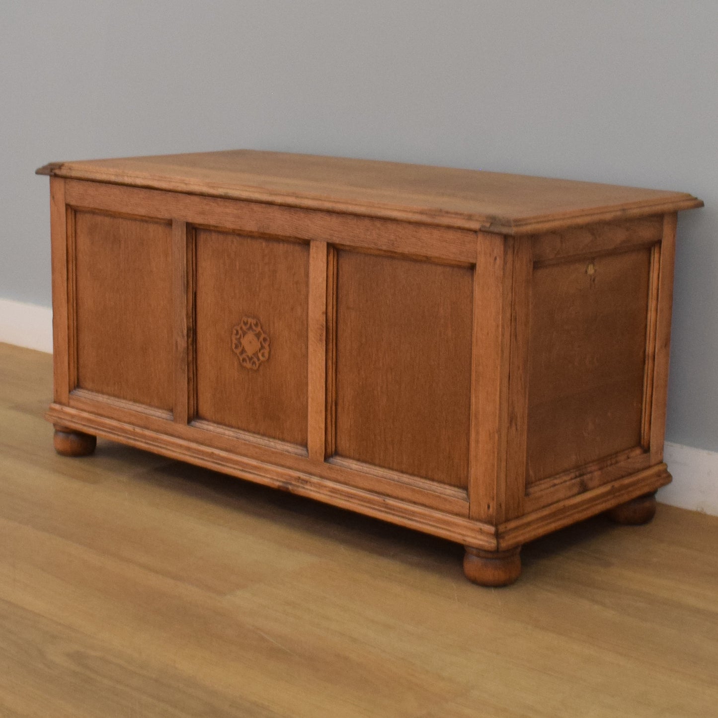 Oak Blanket Box