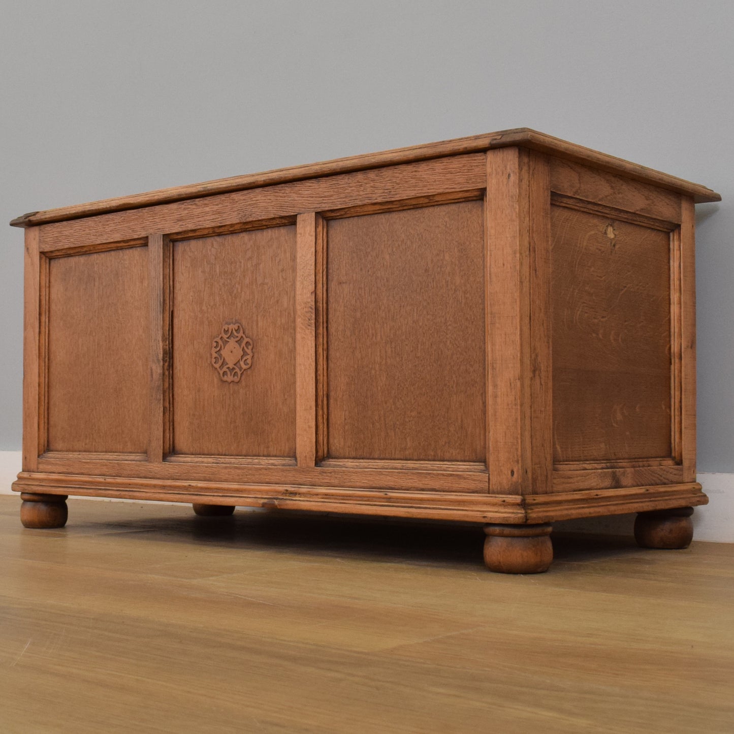 Oak Blanket Box