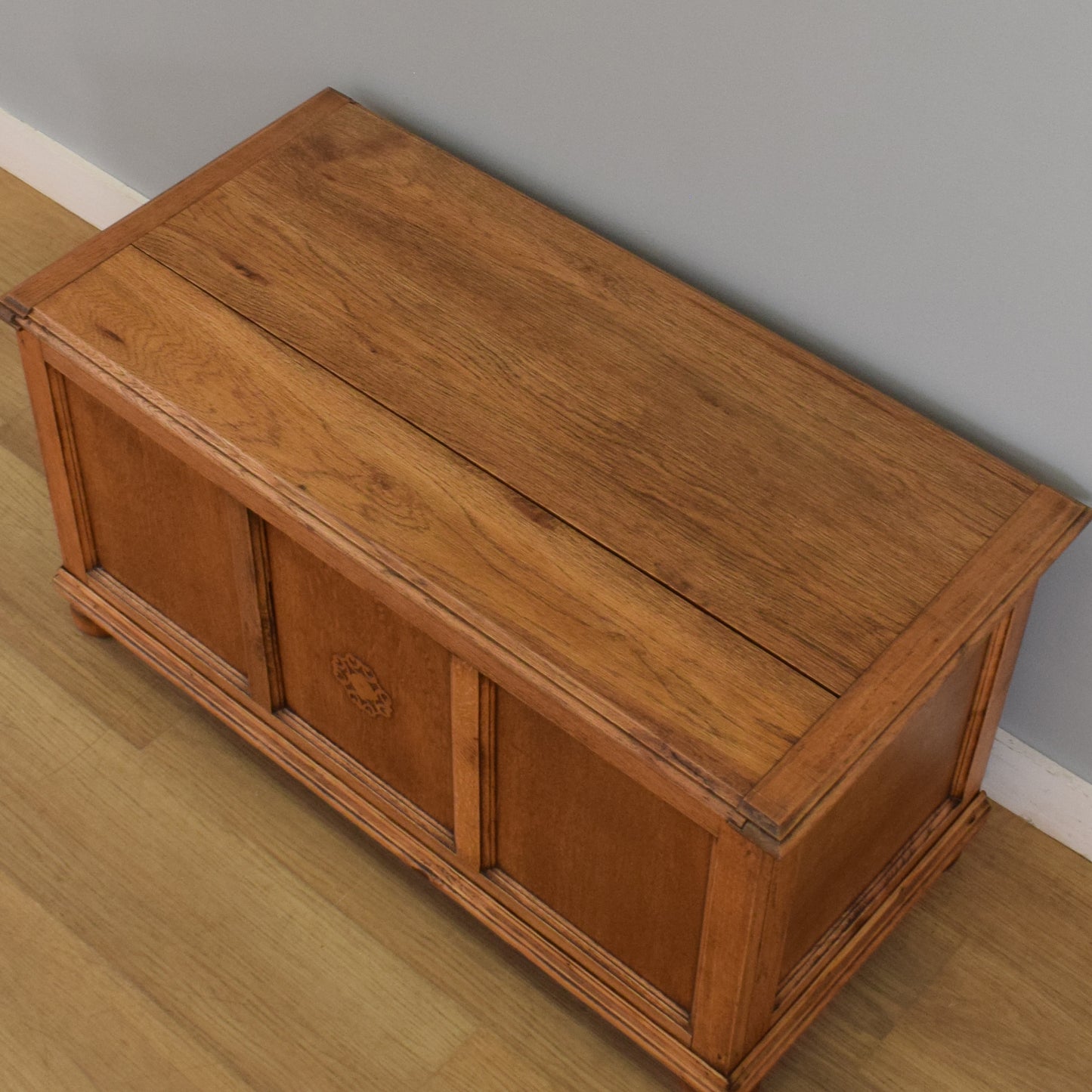 Oak Blanket Box