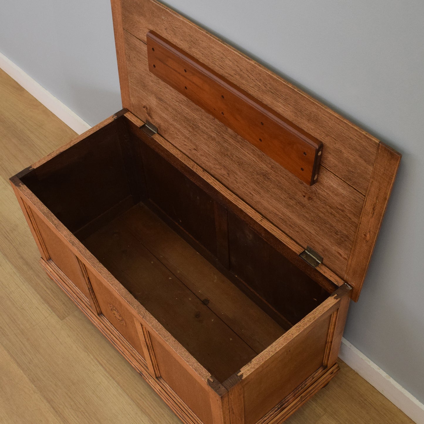 Oak Blanket Box
