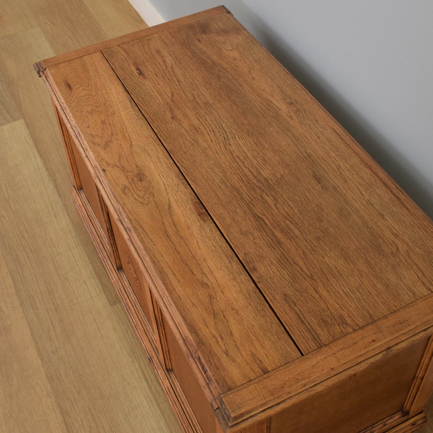 Oak Blanket Box