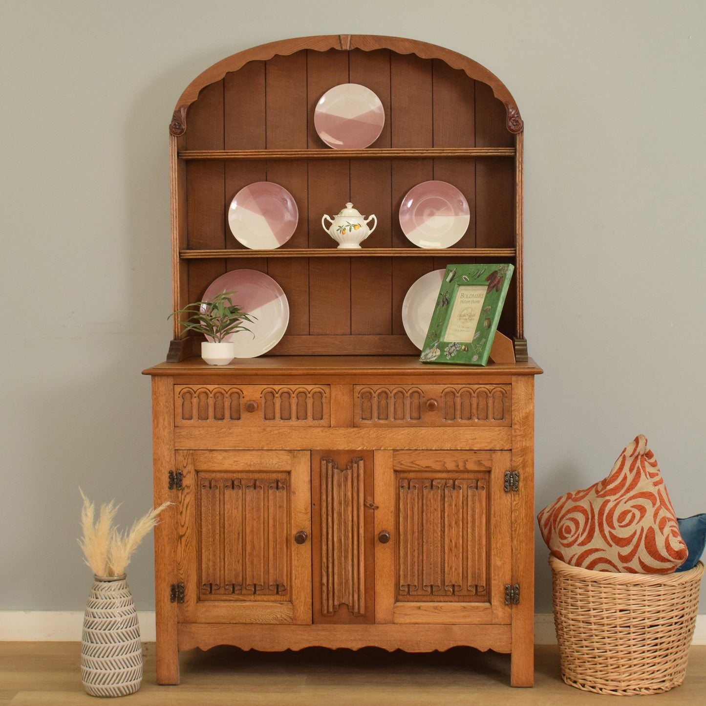 Vintage Oak Dresser