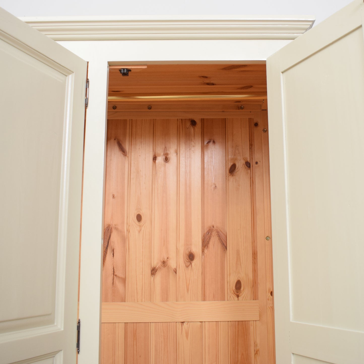 Painted Pine Triple Wardrobe