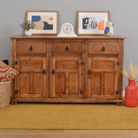 Refinished Oak Sideboard