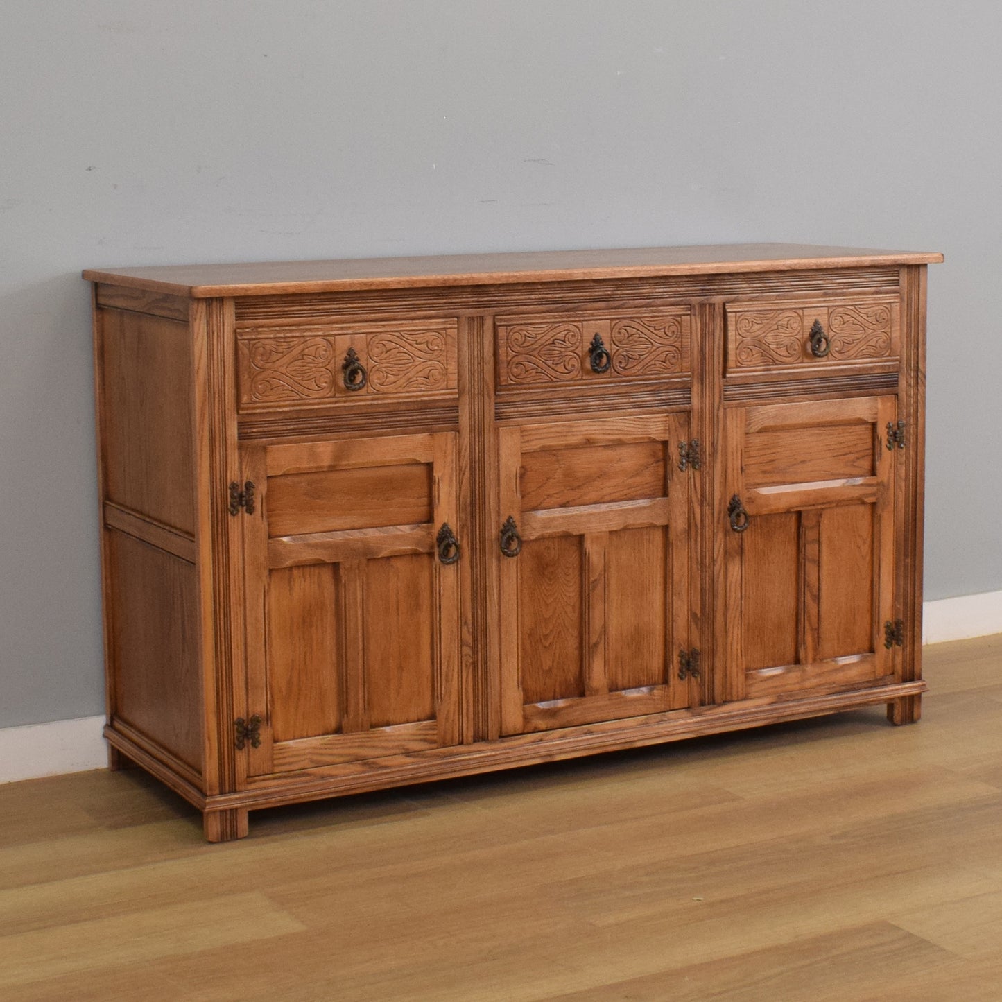 Refinished Oak Sideboard