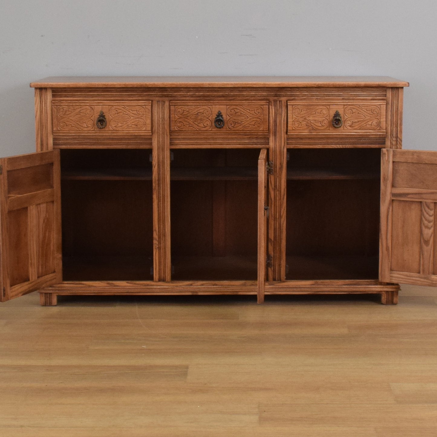 Refinished Oak Sideboard