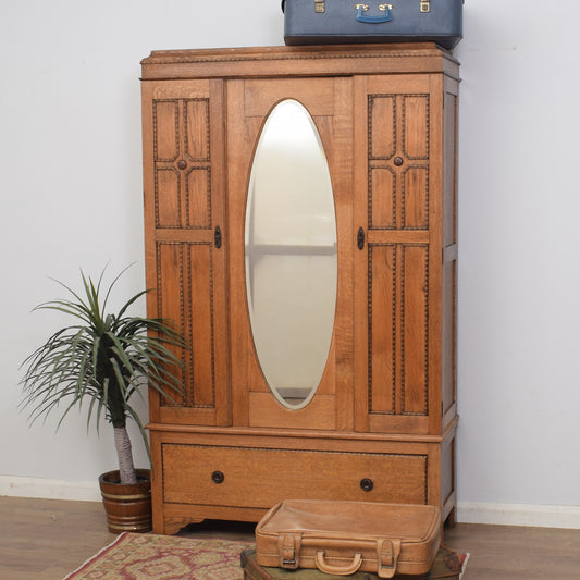 Restored Oak Hallrobe