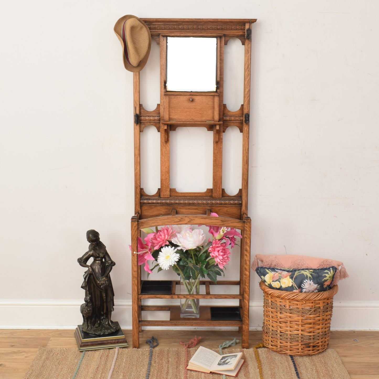 Oak Hallstand