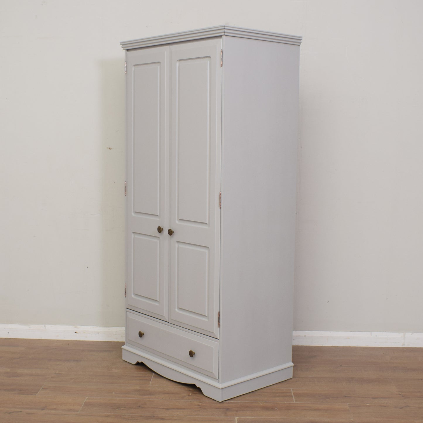 Painted Pine Wardrobe