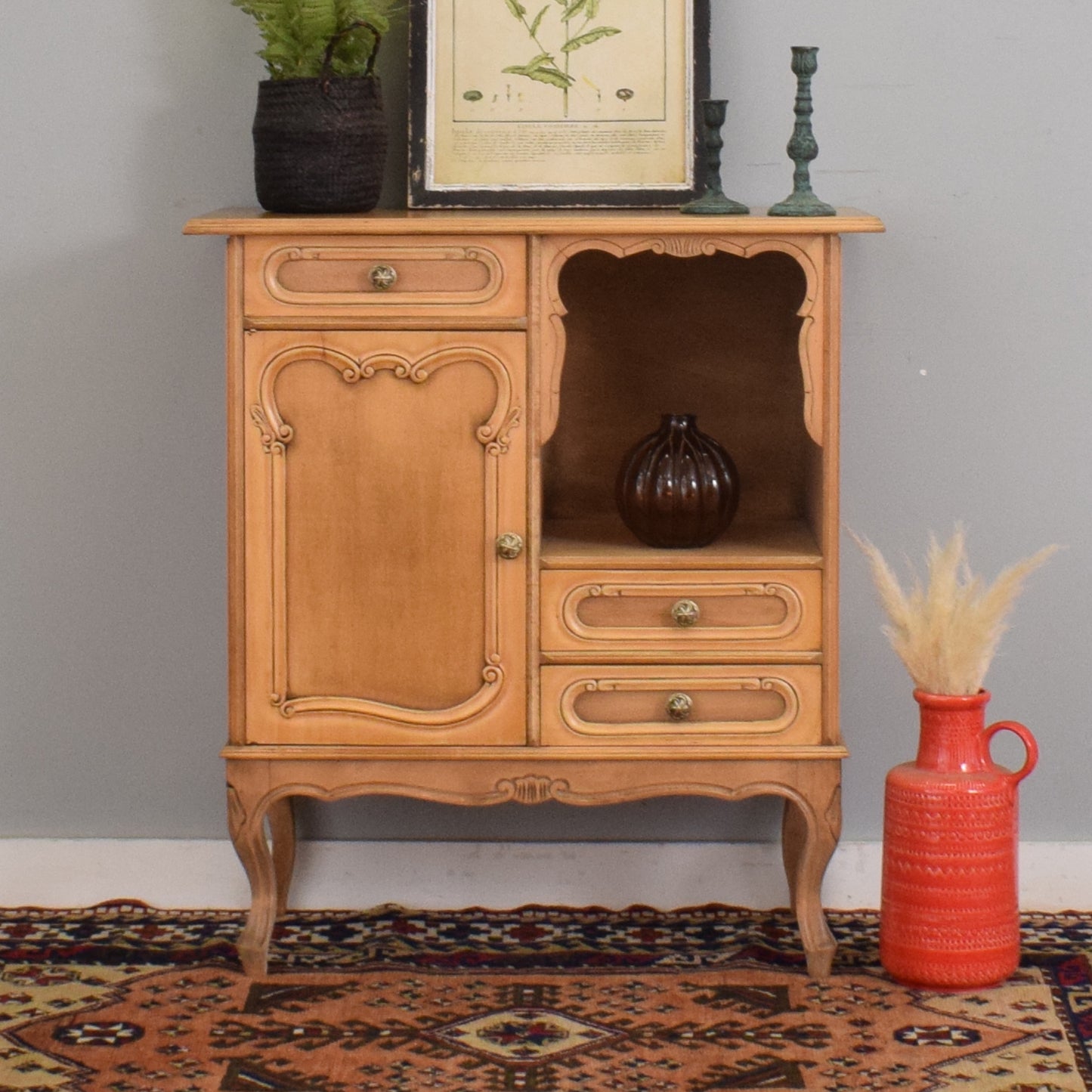 Refinished French Cabinet
