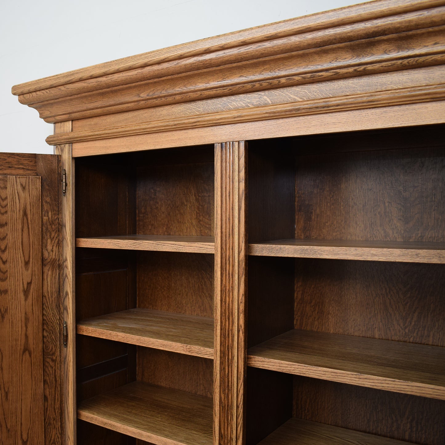 Large Restored Oak Storage Cupboard