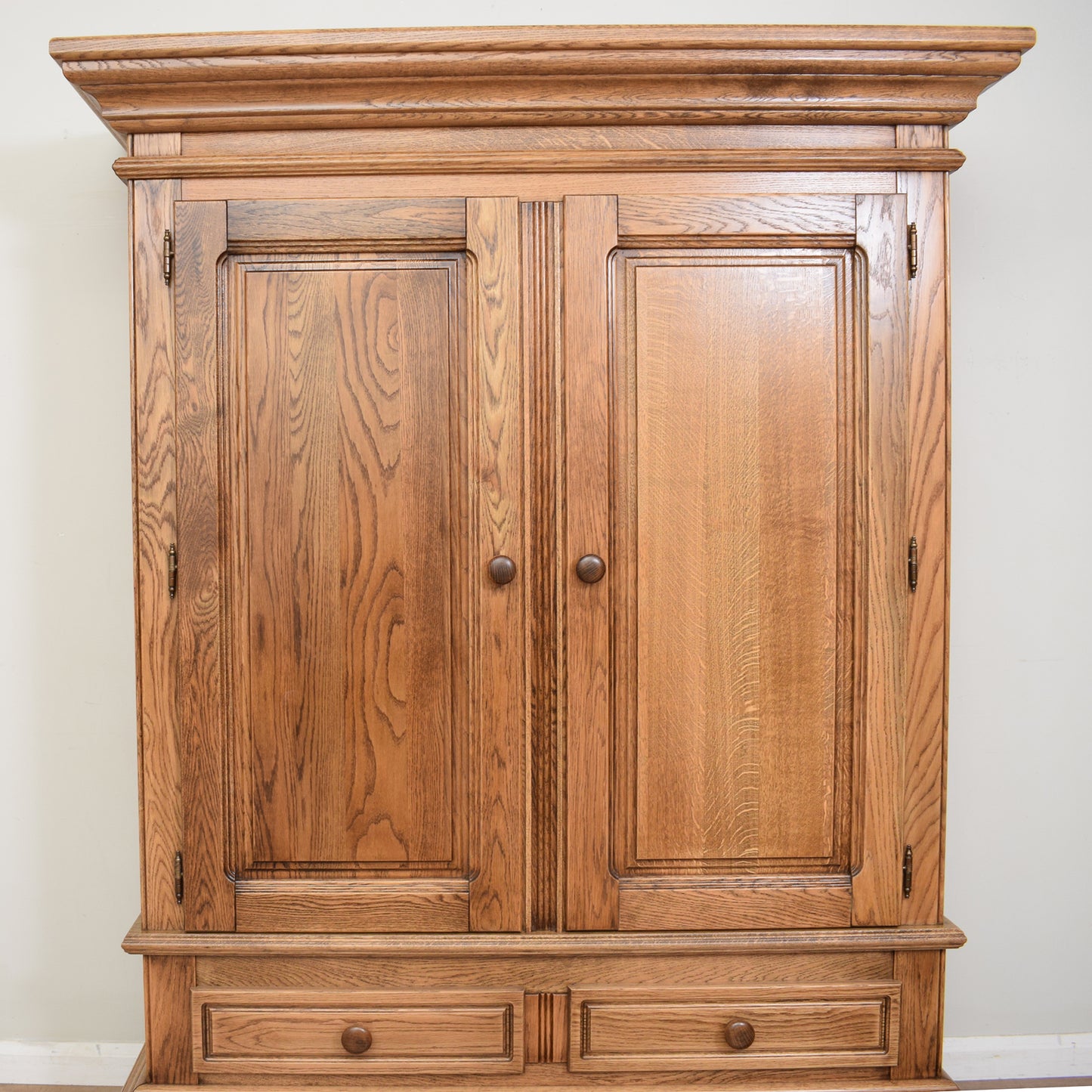 Large Restored Oak Storage Cupboard