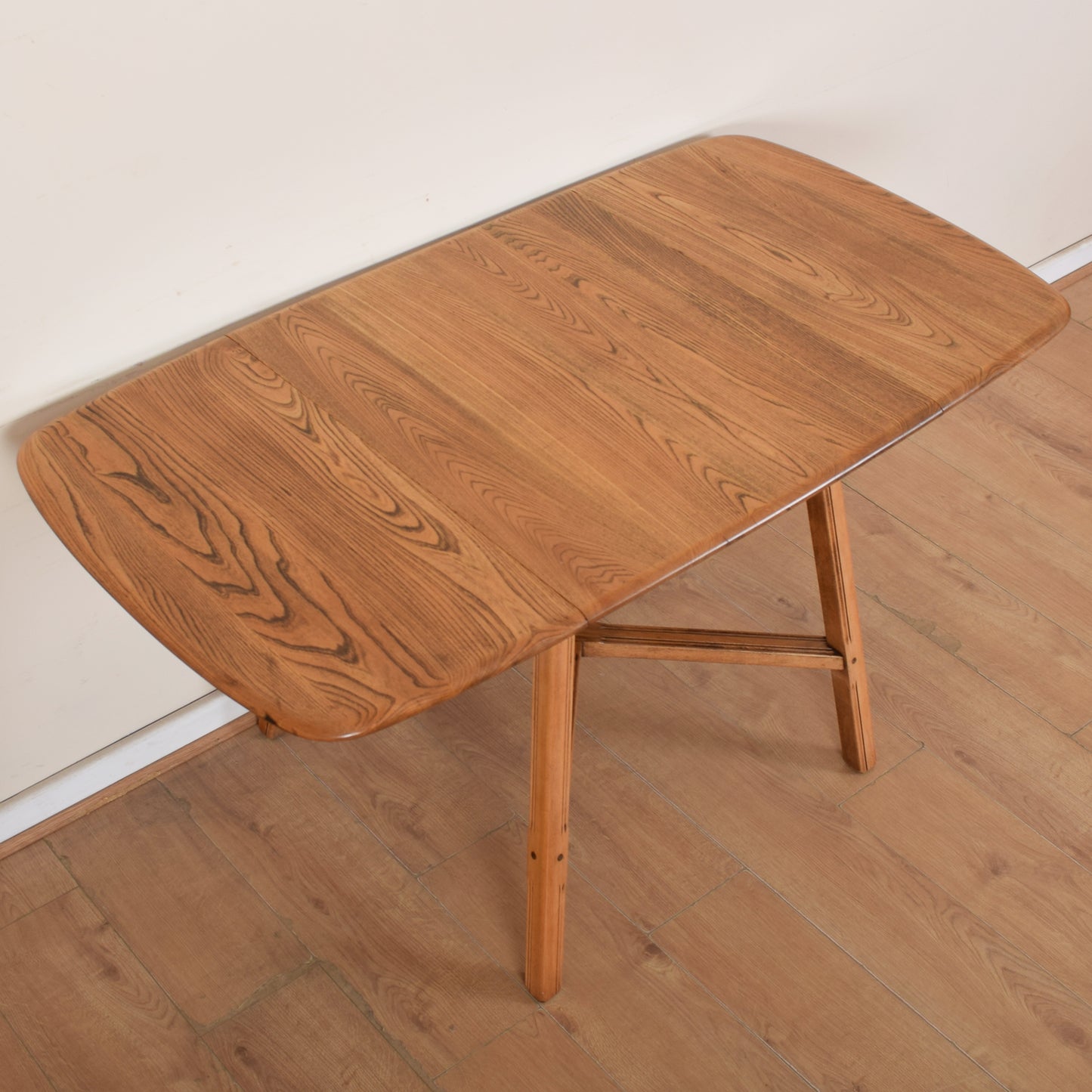 Ercol drop leaf table and four chairs